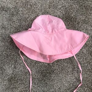 Ruffle Butts Pink Sun Hat for Kids